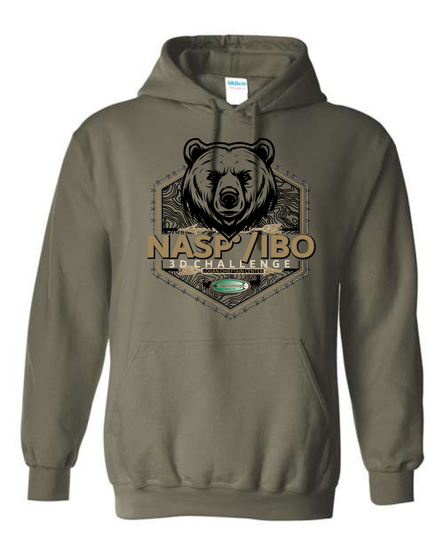 Adult Hooded Sweatshirt - NASP/IBO 2025