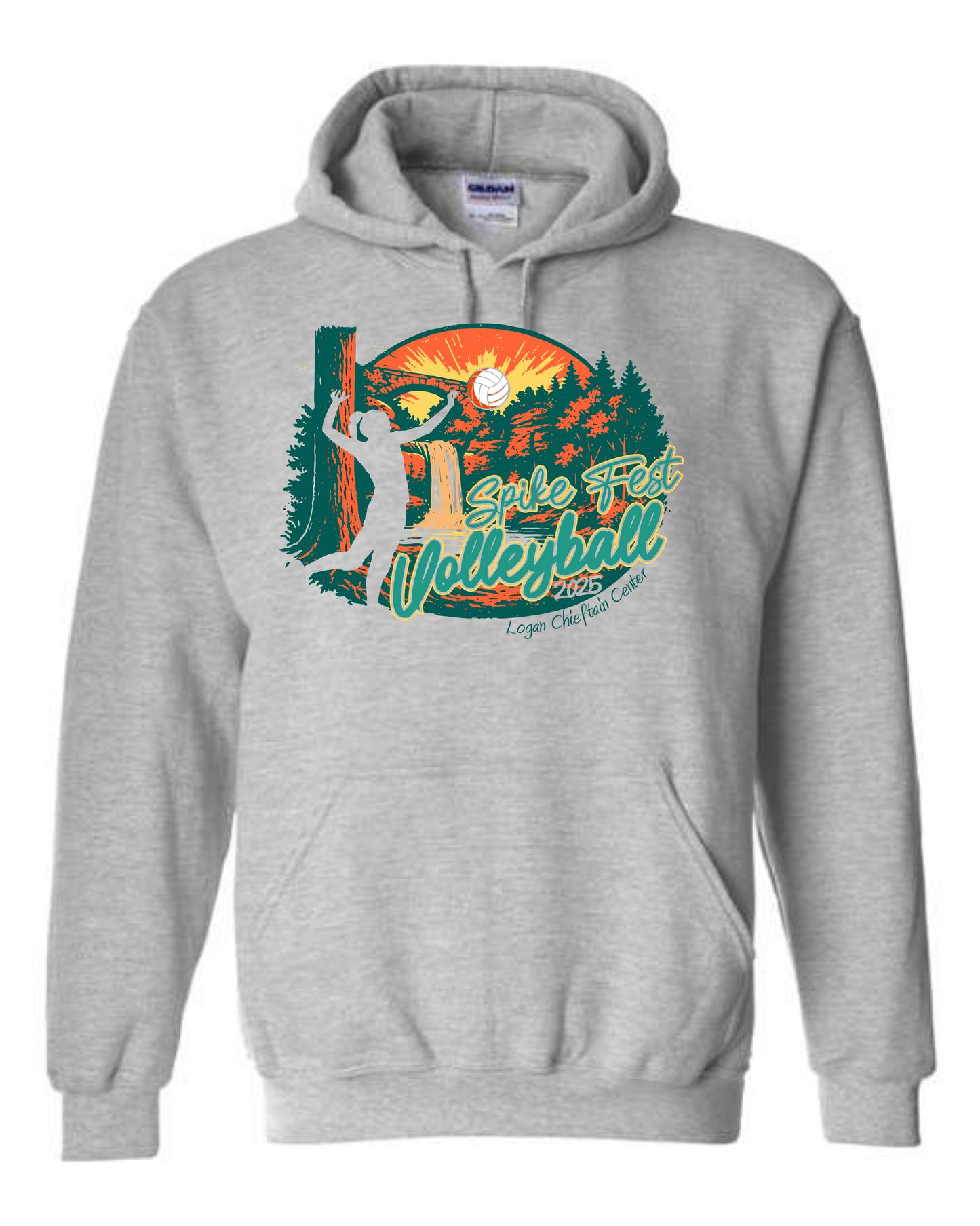 Adult Hooded Sweatshirt - Spike Fest 2025