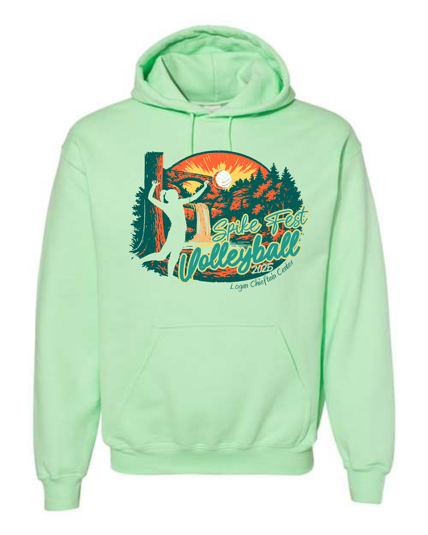 Adult Hooded Sweatshirt - Spike Fest 2025
