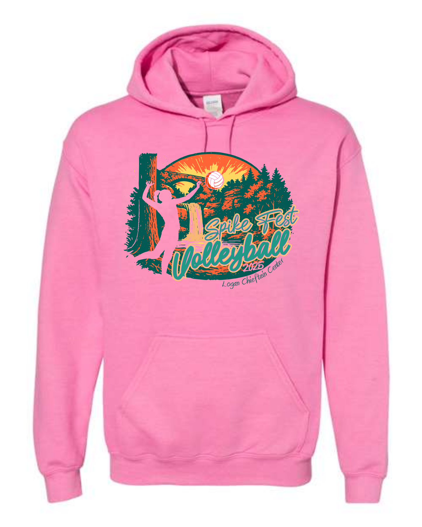 Adult Hooded Sweatshirt - Spike Fest 2025
