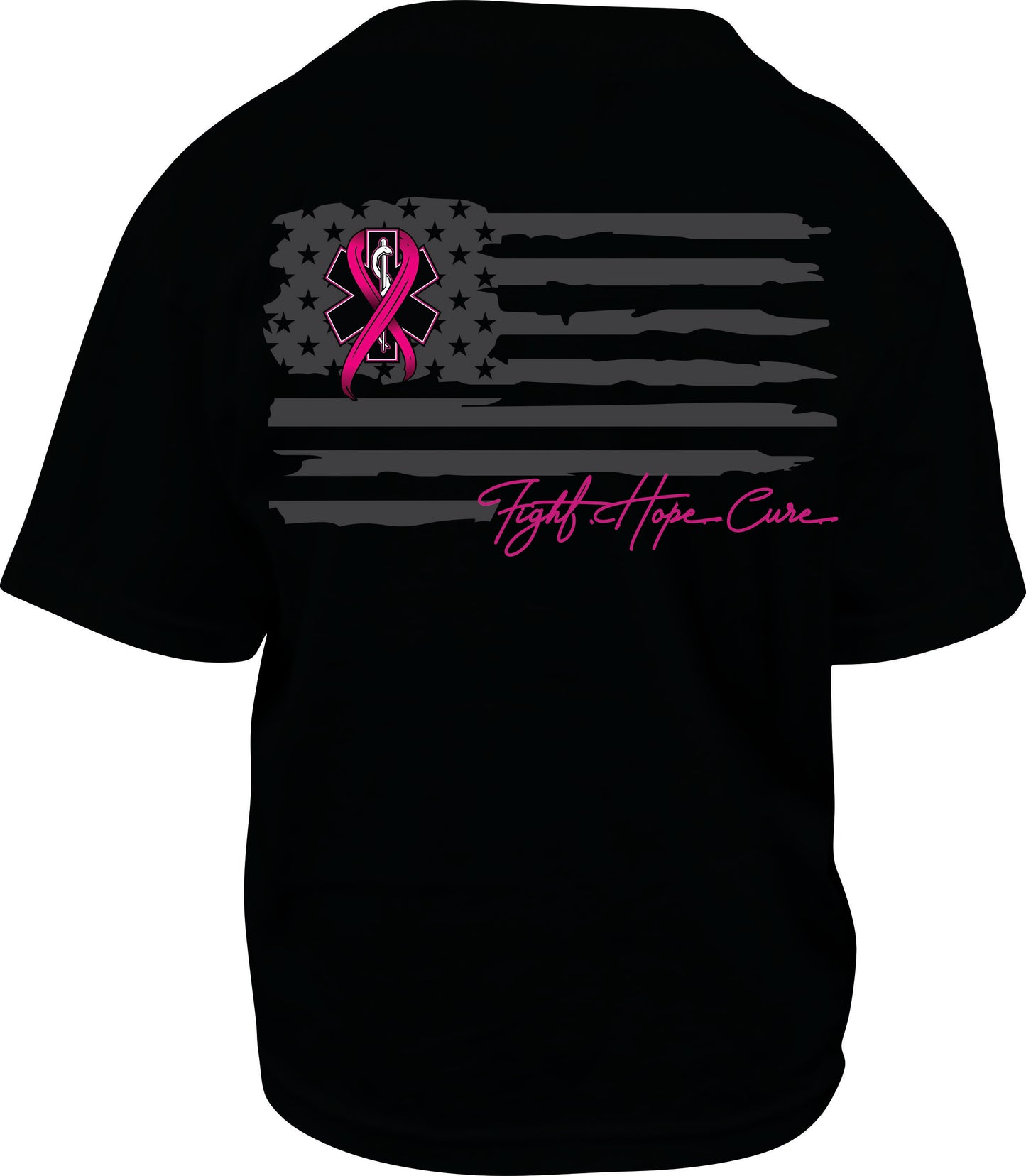 Youth T-Shirt - Hocking County EMS Breast Cancer Awareness 2025