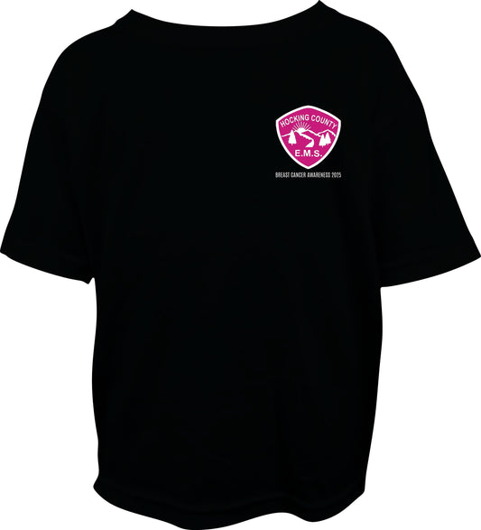 Youth T-Shirt - Hocking County EMS Breast Cancer Awareness 2025