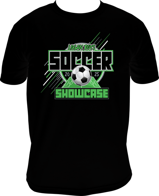 Adult T-Shirt - Logan Boys Soccer Showcase 2025
